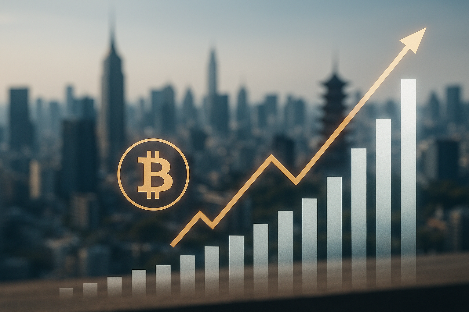 Volumi di scambio di Bitcoin in aumento associati alla domanda asiatica