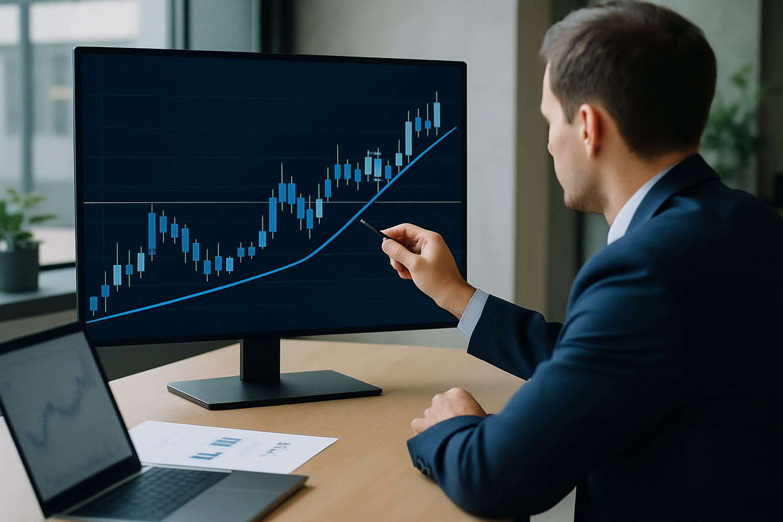 Grafico astratto con linee di supporto e resistenza che rappresenta la stabilità di Ethereum sopra livelli chiave